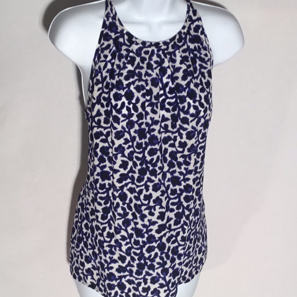 Blue and White Cynthia Rowley Top